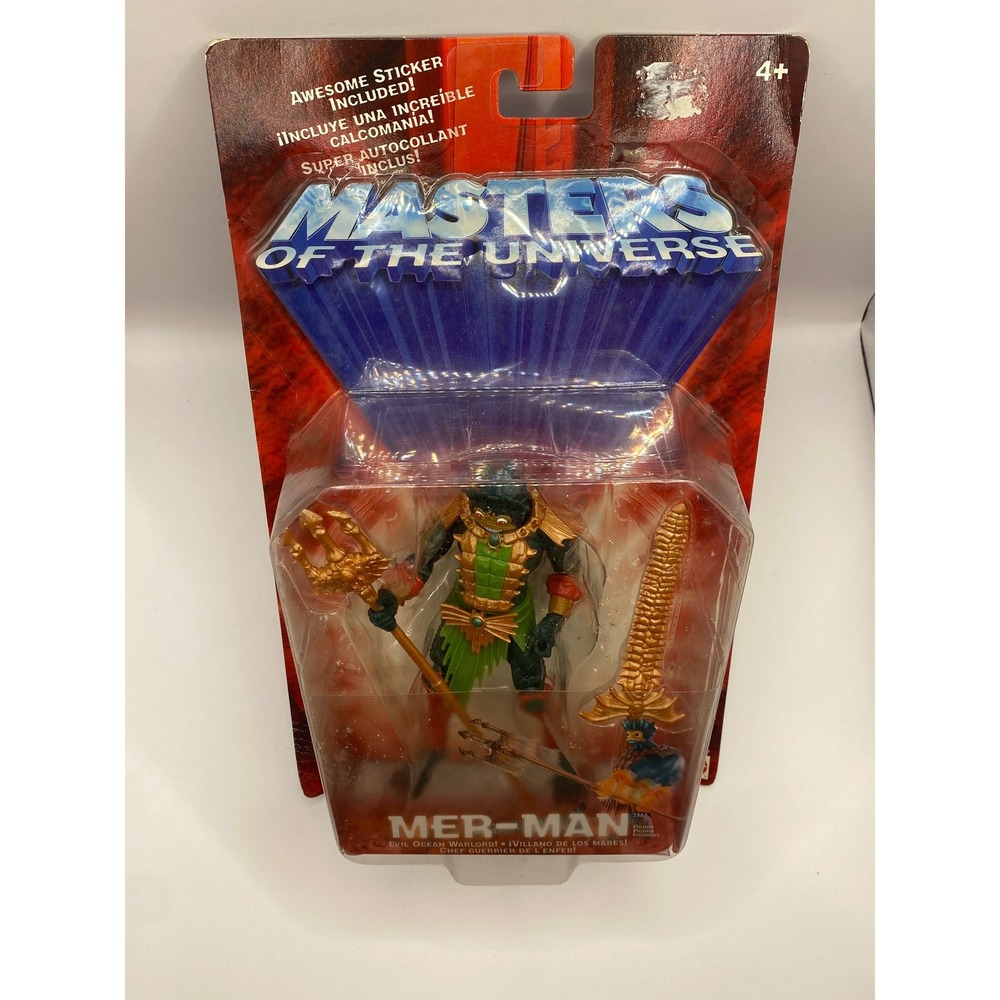 Masters of the Universe Mer-Man Action Figure Evil‎ Ocean Warlord New Mattel